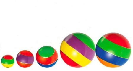Купить Мячи резиновые (комплект из 5 мячей различного диаметра) в Югорске 